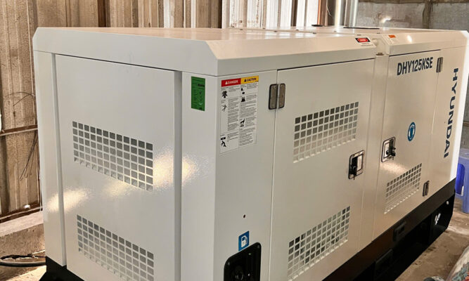 Máy phát điện Công nghiệp Hyundai DHY125KSE