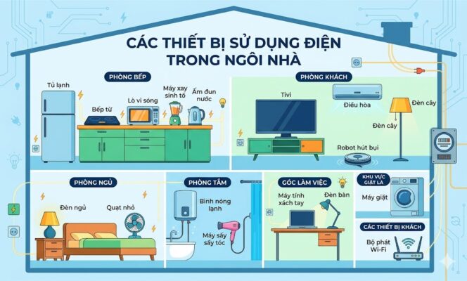 máy phát điện gia đình nên chọn công suất bao nhiêu