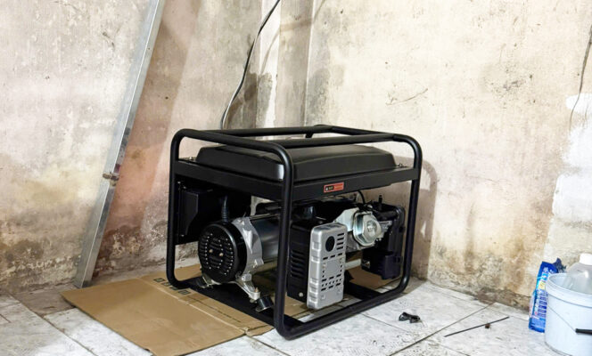 Máy phát điện 5kw Hyundai HY7000LE