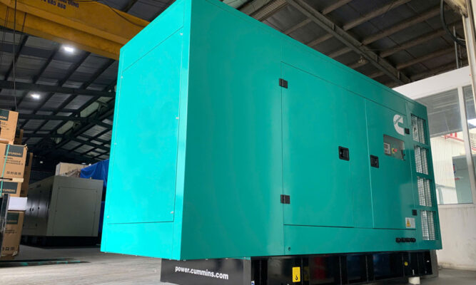 Máy phát điện cho công trình xây dựng